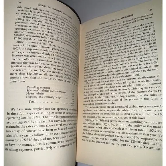 Analyzing Financial Statements by Carlisle R Davis & Edward F Gee (1956 HC) - Picture 10 of 10